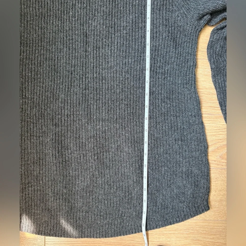 TAHARI Women's Cowl Neck Sweater in Dark Gray (NWT) - Picture 7 of 8